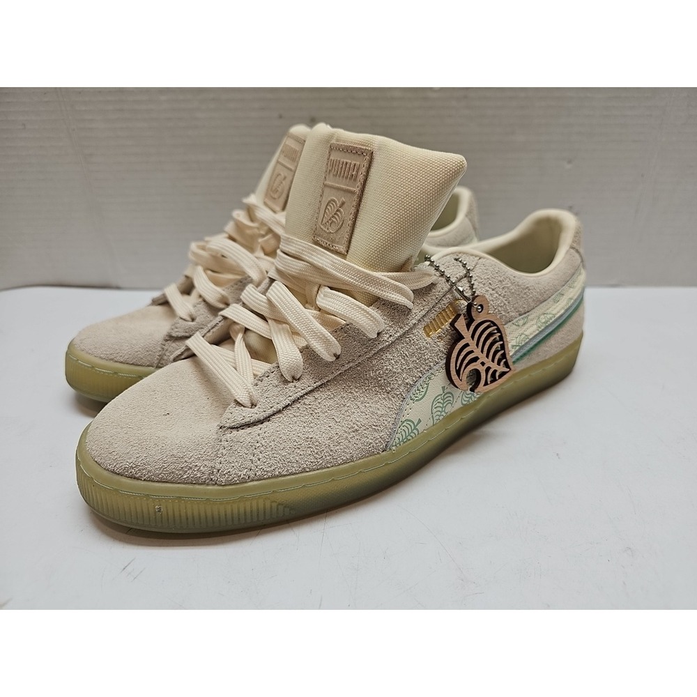 PUMA Suede Animal Crossing Whisper White 382962-01 US 11 Men UK‎ 10